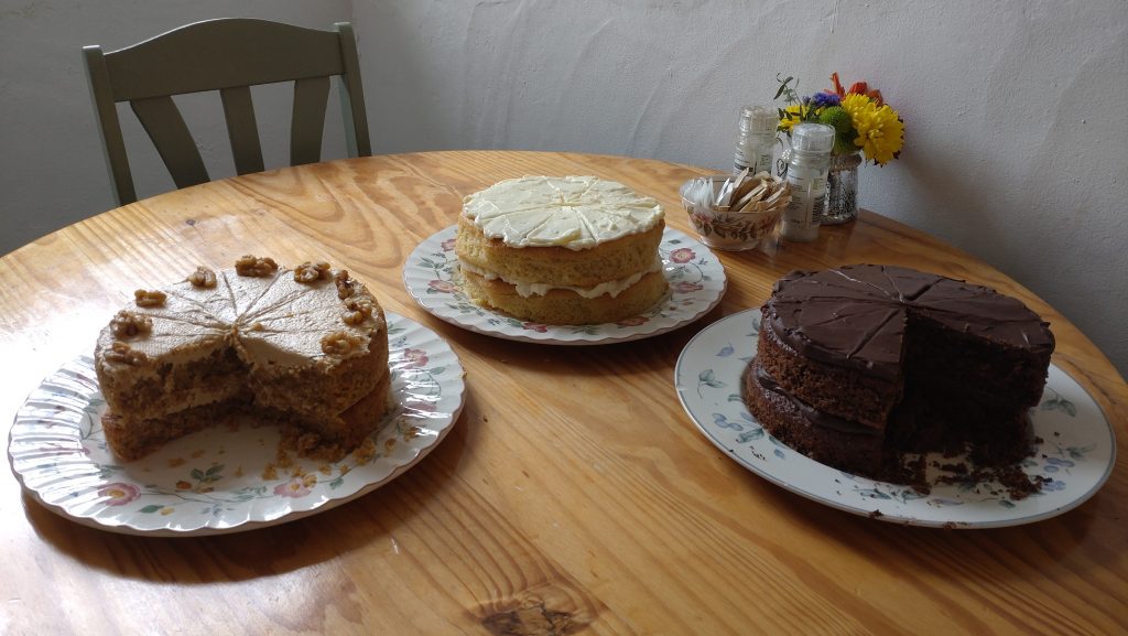 Freshly Baked Cakes available daily on the Premises