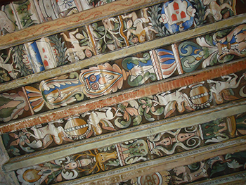 Painted Ceilings Dating Back to 1572