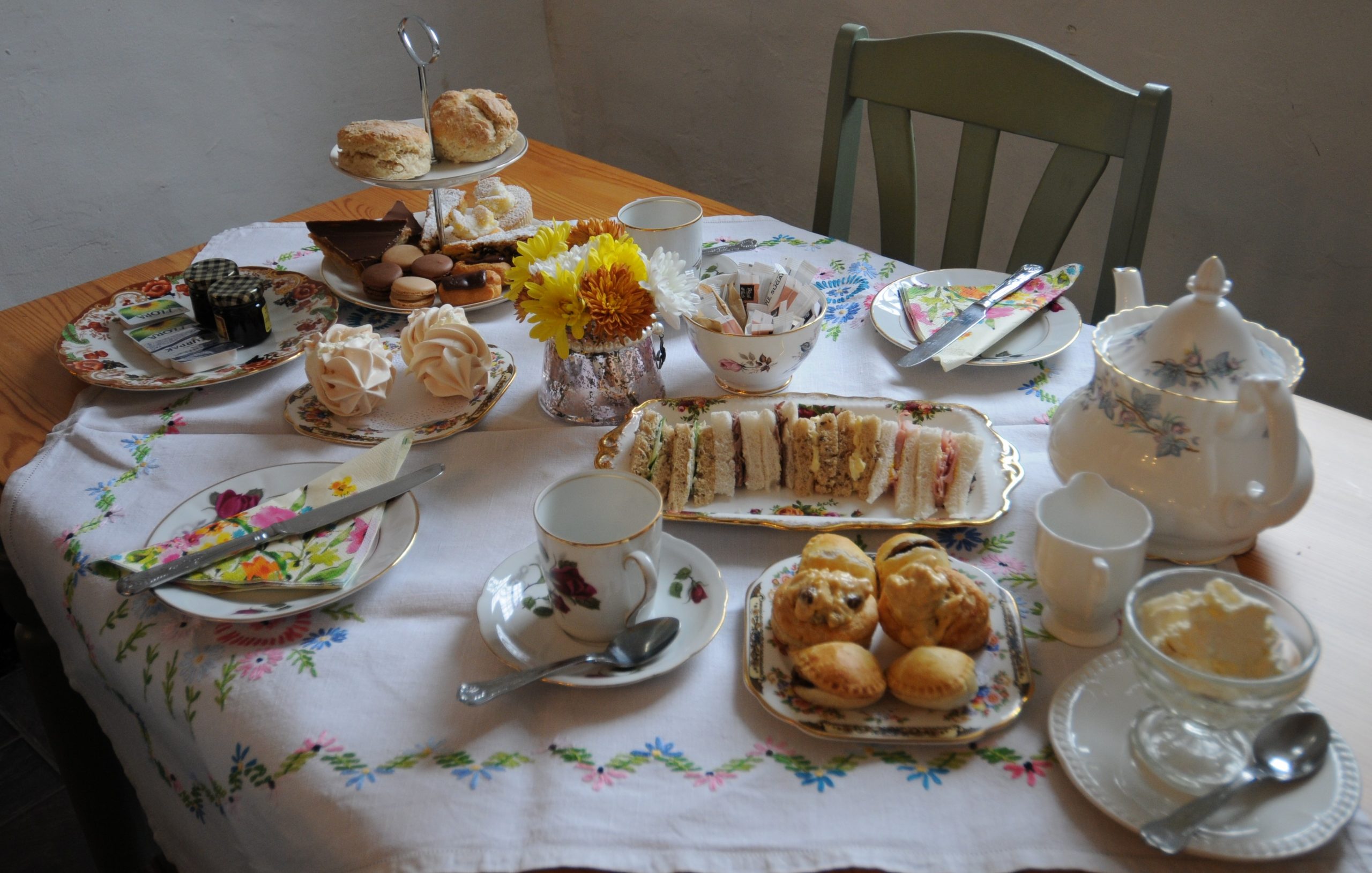 A Victorian Afternoon Tea at Delgatie Castle
